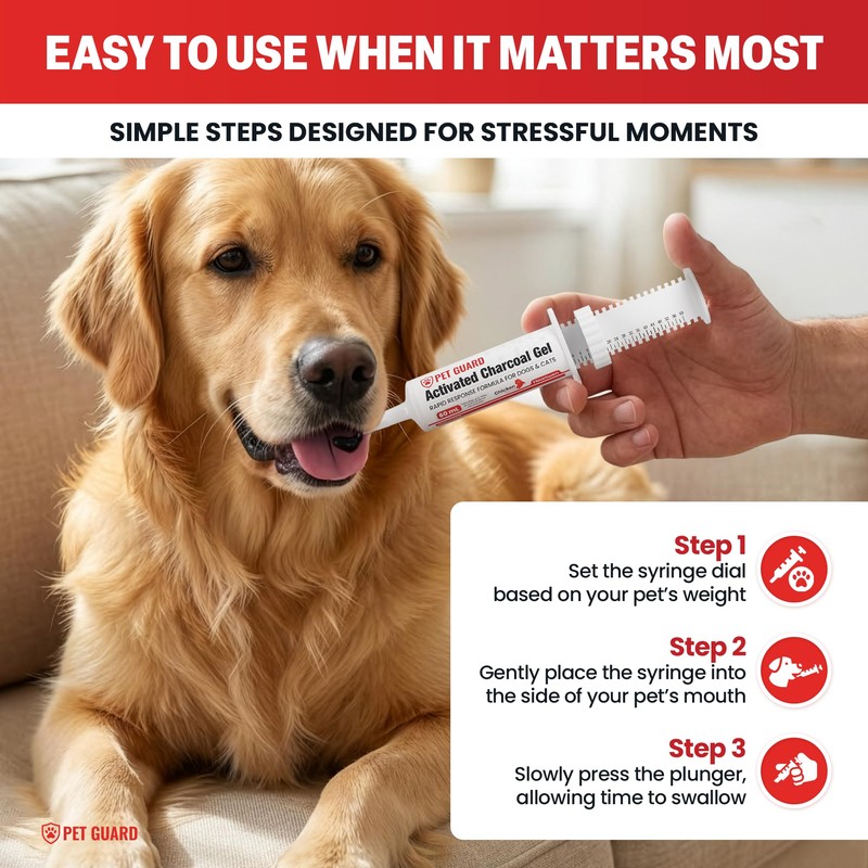 Heartwen Activated Charcoal for Dogs & Cats (60 mL) |