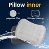 C·WILDYFIELD Inflatable Camping Pillow, Camping Pillow Lightweight Black, Inflatable Pillow