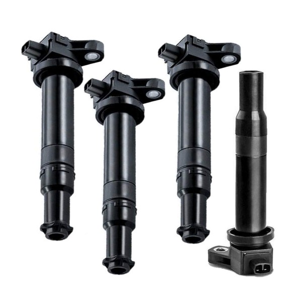 Set of 4 Ignition Coils Pack for 2006-2011 Hyundai Accent