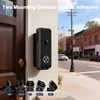 Doorbell Camera Wireless ,2K HD Dual Cameras &Head-to-Toe View ,Battery