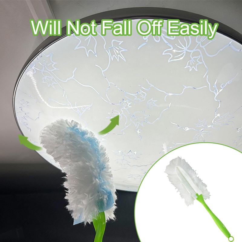 Giococo 3 PCS Duster Handle-Compatible with Swiffer Duster Handle, Removable