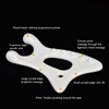 Ceramic Gua Sha Scraping Tool Ergonomic Rounded Edges Gua Sha
