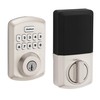 Kwikset Powerbolt 250 10-Button Keypad Satin Nickel Transitional Electronic Deadbolt