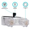 Dura Faucet DF-SA100A-CP RV/Motorhome/Trailer Shower Faucet Valve Diverter with Crystal
