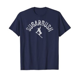 Sugarbush Ski Vintage Vermont Skiing Cool Skier Winter Gear T-Shirt