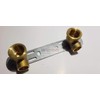 Concealed Fitting Wall Plate Shower Bracket BSP + Isolation Valves