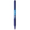 BIC Soft Feel Blue Retractable Ballpoint Pens, Medium Point (1.0