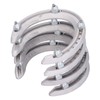 Aluminum Alloy AntiSlip Snow Speed Racing Horseshoes Kit Horse Training