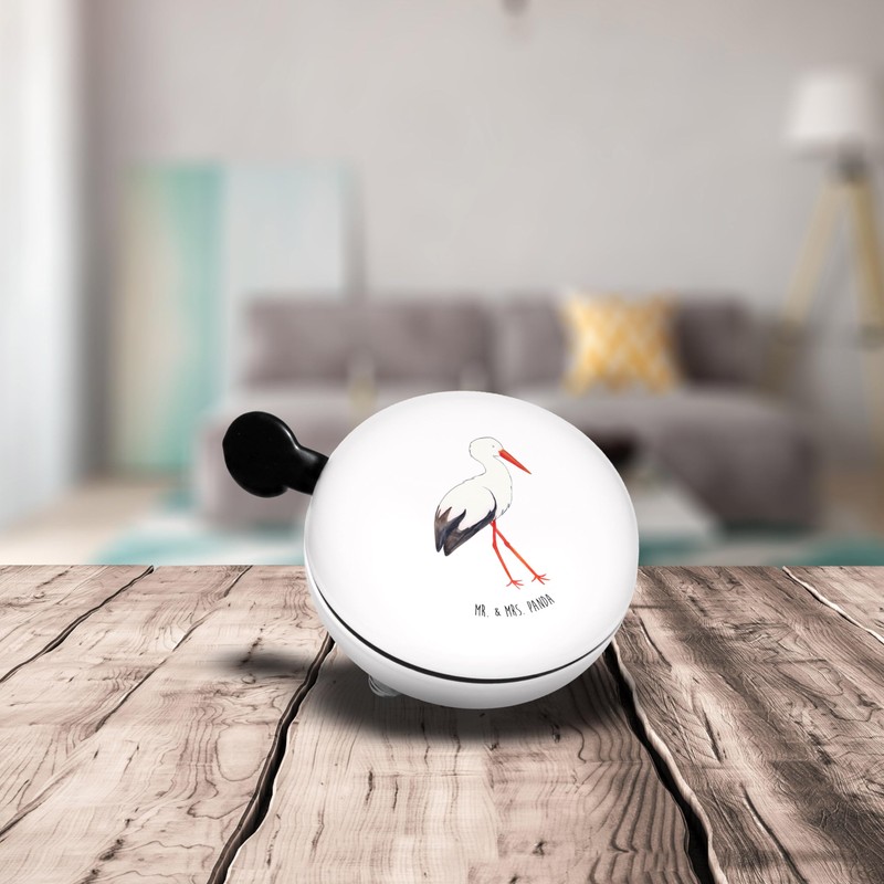Mr. & Mrs. Panda XL Bicycle Bell Stork Gift Large