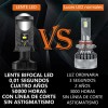 Focos Led H4/9003/hb2 Lupa Alta Y Baja Auto Motocicleta