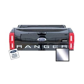 Decal Mods Tailgate Insert Inlay Replacement Decal Sticker (Thin) for Ford Ranger (2019-2022) (Chrome) - CCHR