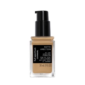 COVERGIRL Matte Ambition, All Day Foundation, Medium Golden, 1.01 Ounce