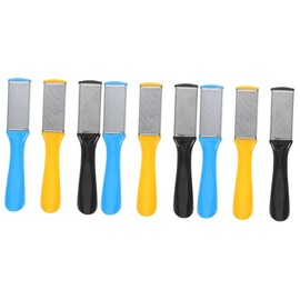 TOVINANNA 3sets Stainless Steel Foot File Tool Callus Remover for Feet Pumice Scraper 3pcs*3