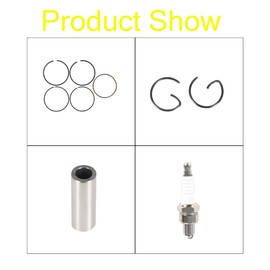 WFLNHB Piston Cylinder Top End Head Kit Gasket Replacement for Yamaha YFM80 Moto 4 Badger 80 Raptor 80 Replacement for 22K-11311-02-00 22F-11351-01-00