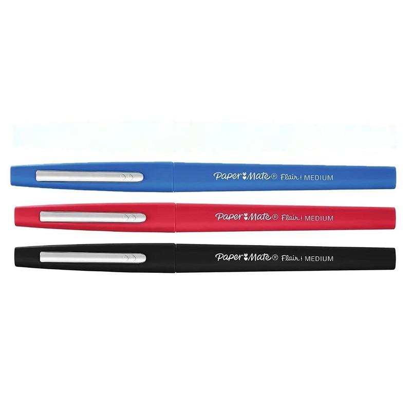 Paper Mate Rotuladores Plumígrafos Flair Set Colores Básicos 3pzas