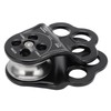 30KN Hitch Climber Pulley Rescue Equipment Dual Bearing for Rigging