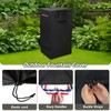 Outdoor Fountain Covers for Winter,Heavy Duty 600D Waterproof Garden Fountain