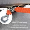 JCHL Tow Strap Heavy Duty with Hooks 2”x20’ 15,000LB Recovery