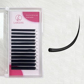 Eyelash Extensions 0.03 CC Curl 8-15mm Mixed Tray Premium Individual Lash Extensions, Classic Lashes Soft Matte Dark Professional Eyelashes Extension (0.03-CC-8-15 mm)