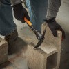 Pickaxe Mattock W/ Shock Absorbing Non-Slip Handle Severing Root Heavy