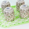 Multi-purpose Sink Dish Drying Drainer Mat & Pot Holder Rectangular Pink 20ea