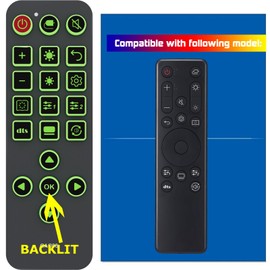 Replacement Remote Control for LG TV Ultragear OLED QHD Gaming Monitor AKB76044701 AKB76040403 45GR95QE 45GR95QE-B.AHK 45GR95QE-B.AUS 45GR95QEB 27GR95QE 27GR95QE-B 27GR95QL 27GS95QE