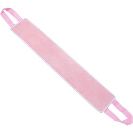 VOSAREA Banda Aplicadora de Bronceado Espalda en Fibra Rosa Aplicación Uniforme y Compatible Tipo de Piel Bronceado Fácil y Natural