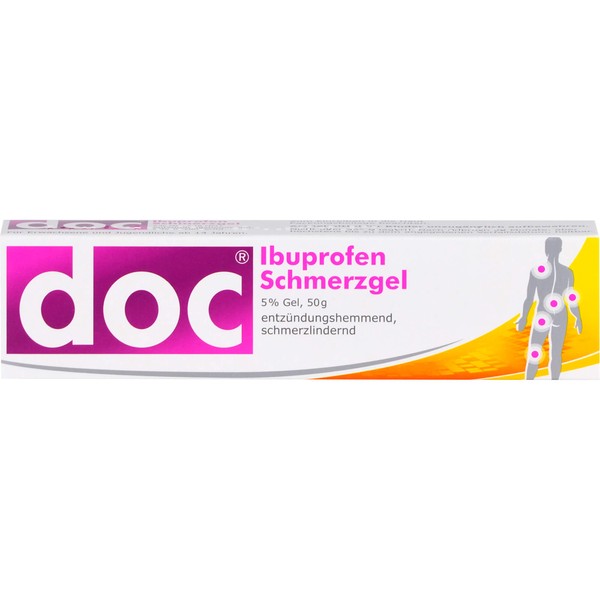 doc Ibuprofen Schmerzgel, 50 g Gel