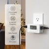 BN-LINK 7-Day Heavy Duty Digital Timer with Dual Outlet, LCD