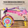 Crossbow Gun with Suction Cup Safety Parent Child Interaction Children
