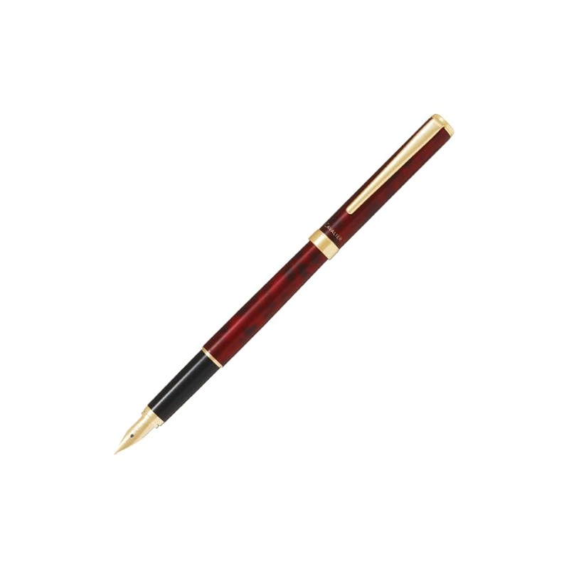 PILOT FCAN5SRBRF Fountain Pen Manneichitsu Cavalier BR F Black &