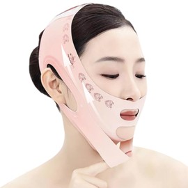 V Line Face Lifting Strap, Chin Strap for Sleeping, Jaw Line Sculptor Eliminator, Neck Lift Jaw Tightening Exerciser, Face Lift Tape Remover, Double Chin Reducer Face Lift Up Belt
