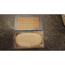 Generic Saponificio Artigianale Fiorentino Gentleman's Soap - Vetiver And Argan Scented Luxury Soap Bar 10.5 oz Made in Tuscany, Italy, Beige