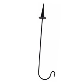 Kisangel Outdoor Shepherd Hook, Garden Hook for Planter, 700mm Stake for Courtyard Decor, Solar, Bird Feeder