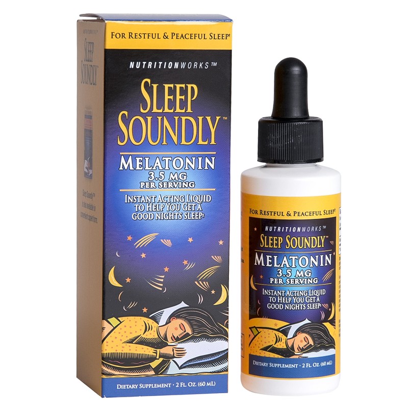 Sleep Soundly Melatonina, 2 Fl Oz
