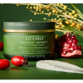 LIZ EARLE Superskin Advanced Nourishing Cleansing Balm 100ml Pot - Complete with 1x Luxury Cleansing Cloth
