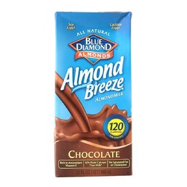 Blue Diamond Almond Breeze Almond Milk, Chocolate 32 fl oz (Pack of 3)