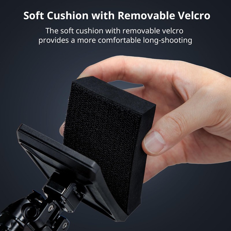 SMALLRIG Lightweight Chest Pad with 15mm LWS Rod Clamp for