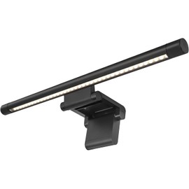 PROSmart Monitor Light Bar, Computer Monitor Lamp, 250LM No Glare Eye-Care LED Screen Bar, Fit for Curved/Flat Monitor, USB Reading Screenbar for Home/Office/Work/Game