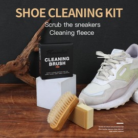 Histotree Suede Cleaning Kit Shoe Cleaner Brush with 2-Piece Set for Shoes & Boots for Polishing, Cleaning & Buffing Leather Shoes