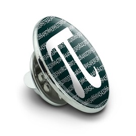 Pi Math Geek Nerd 3.14 Metal 0.75" Lapel Hat Pin Tie Tack Pinback