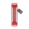 Lantelme Metal Outdoor Thermometer, Colour Red, Temperature Display, Analogue, -45°C