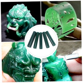 CORHAD 5pcs Wax Tube Ring Model for Jewelry Making High Flexibility Craft Tool Wax Material for Ring Engraving