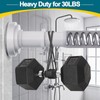White Shower Curtain Rod 36-68 Inch(3-5.6ft) Never Rust No Drilling