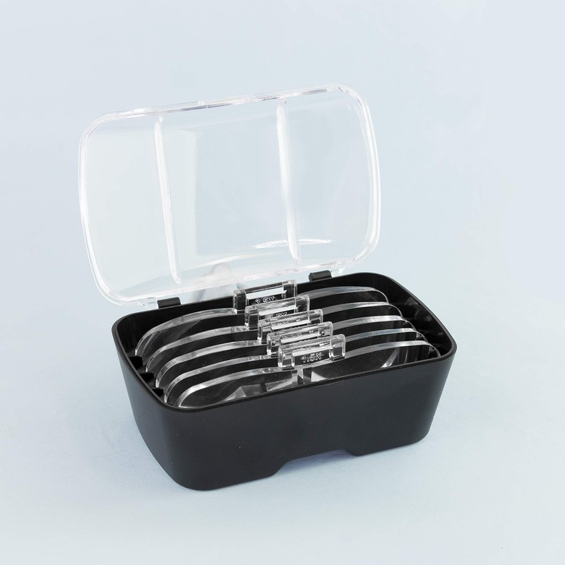 Lightcraft LC1766 Pro LED Magnifier Headband with Bi-Plate Magnification, White,