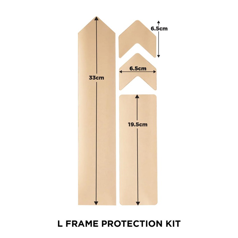 HKT PROTECT L Bike Frame Protection Kit Clear (Gloss)