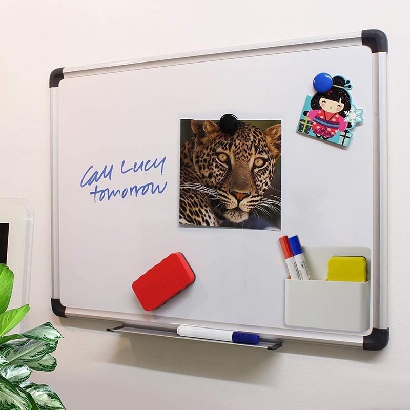 EODVICS Magnetic Marker Holder with Eraser Slot, Heavy Duty Dry