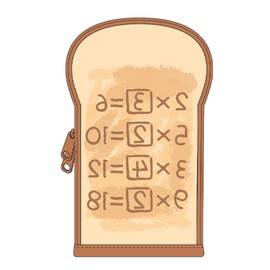 K Company Im Doraemon IDR-STPA Stand Pouch, Ankipan, Memorization Pan, H 7.8 x W 4.8 x D 3.0 inches (19.7 x 12.1 x 7.5 cm)