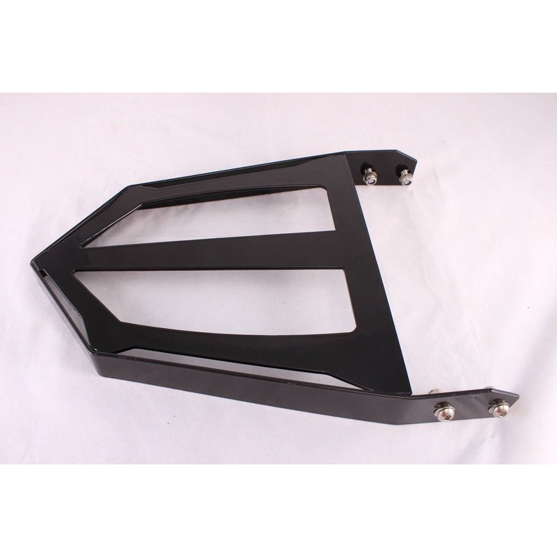 USA Y53R Black Backrest Sissy Bar Luggage Rack 4 Victory
