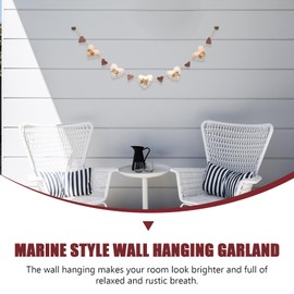 CLISPEED Heart Garlands, 13 meters Valentines Bunting Banner String, Hanging Garland, Beach Bachelorette Party Decor Valentines Day Heart Decoration for Wedding, Engagement